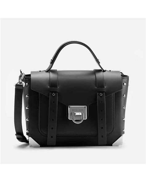 michael kors belted satchel bag|michael kors manhattan bag black.